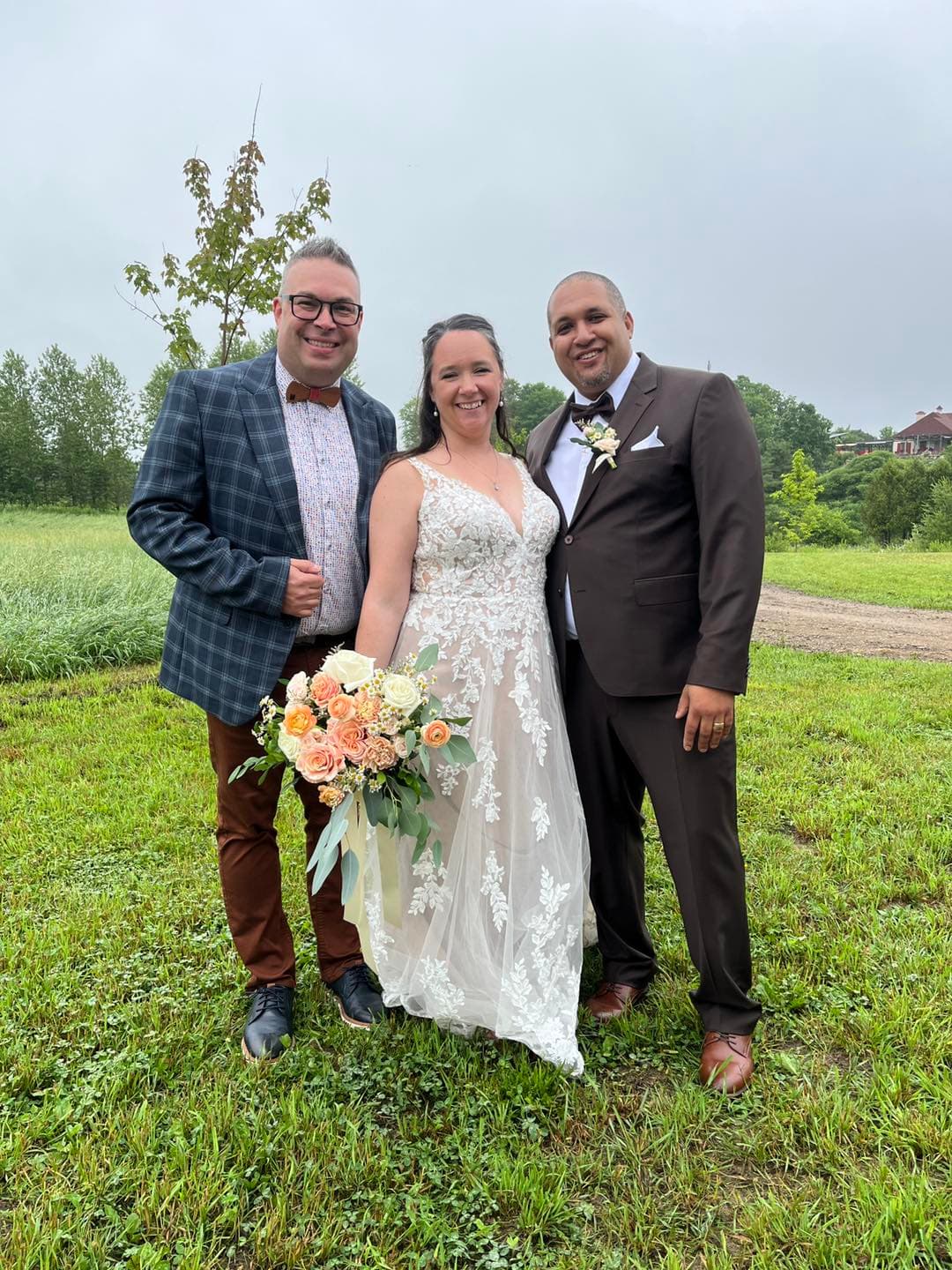 Témoignage célébrant Pascal Party - Andy et Eddy Jr